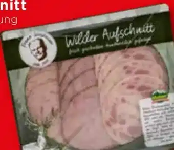 Unimarkt Wilder Aufschnitt Angebot