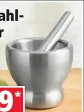 Norma Edelstahl Mörser Angebot