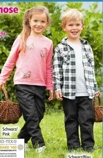Norma Kinder Softshellhose Angebot