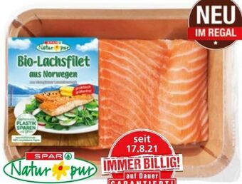 Eurospar Bio-Lachsfilet Angebot