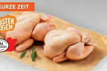 Billa Hühner bratfertig Angebot