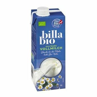 Billa Bio Haltbare Vollmilch Angebot