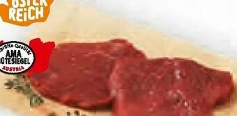 Billa Minutensteak vom Rind Angebot