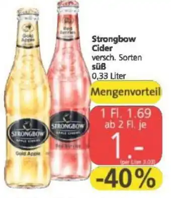 Spar Strongbow Cider Angebot