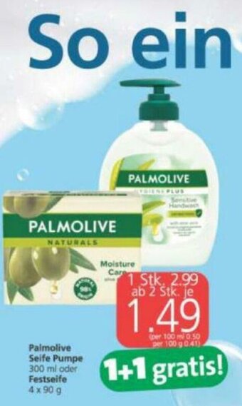 Spar Palmolive Seife Pumpe 300 ml Angebot