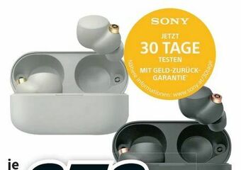 Media Markt Kopfhörer WF-1000XM4B Angebot