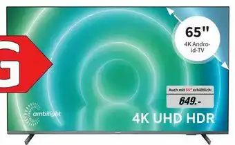 Media Markt 4K UHD-TV 65PUS7906-12 Angebot
