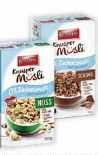 Müller Knusper Müsli Angebot