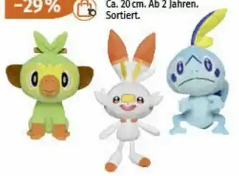 Müller Pokemon Plüschfiguren Angebot