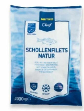 Metro Schollenfilets Natur Angebot