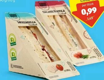 Hofer Sandwich Angebot