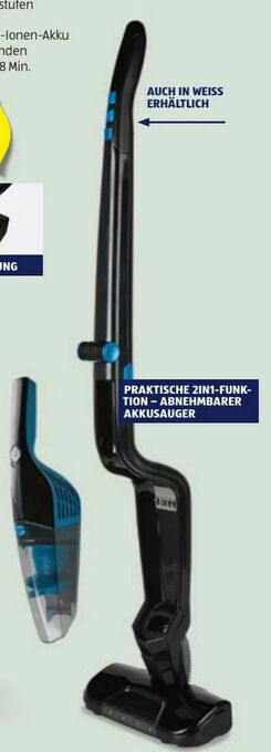 Hofer Akku Handstaubsauger Angebot