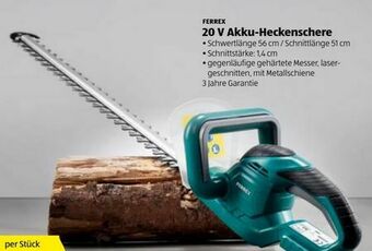 Hofer Akku-Heckenschere Angebot