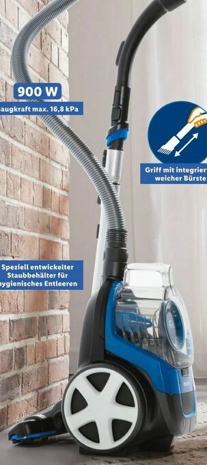 Lidl Beutelloser Staubsauger FC9329-09 PowerPro Compact Angebot