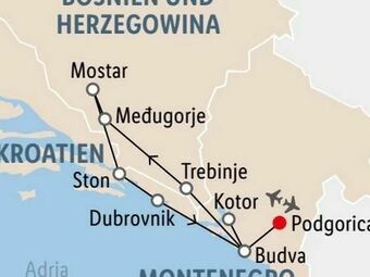 Lidl Balkan-Grosse Rundreise Angebot