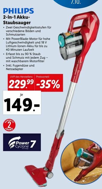 Lidl Akku Staubsauger Angebot