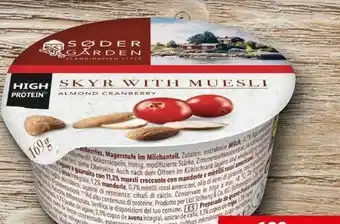 Lidl Skyr mit Müsli Angebot