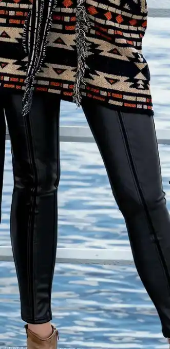 NKD Damen Lederimitat-Hose Angebot