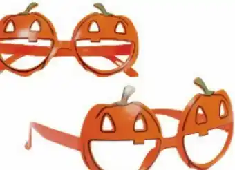 Deko-Brille Kürbis