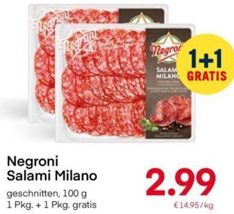 MPreis Negroni Salami Milano 100g Angebot
