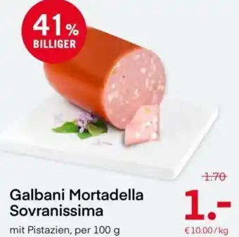MPreis Galbani Mortadella Sovranissima 100g Angebot