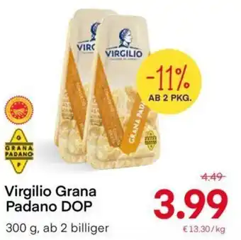 MPreis Virgilio Grana Padano DOP 300g Angebot
