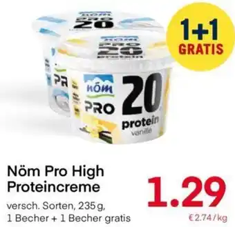 MPreis Nöm Pro High Proteincreme 235 g Angebot