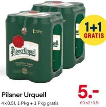 MPreis Pilsner Urquell 4x0.5l Angebot