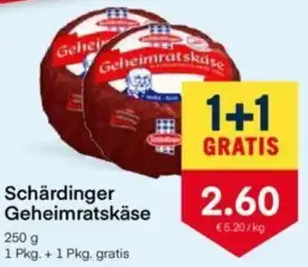 MPreis Schärdinger Geheimratskäse 250g Angebot