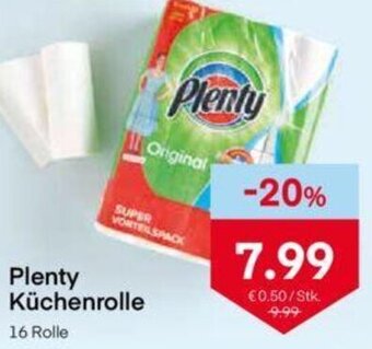 MPreis Plenty Kûchenrolle 16 Rolle Angebot