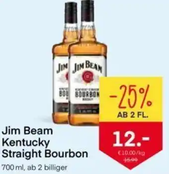MPreis Jim Beam Kentucky Straight Bourbon 700ml Angebot