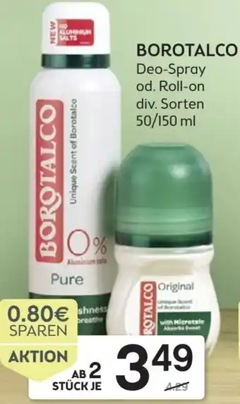 Bipa Borotalco 50/150ml Angebot