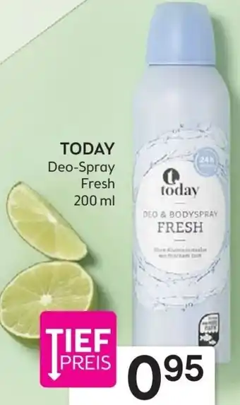 Bipa Today Deo-Spray 200 ml Angebot