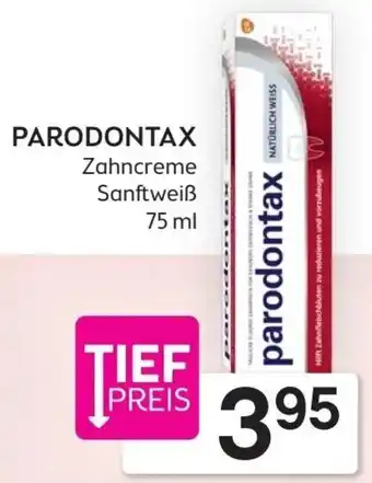 Bipa Parodontax Zahncreme Sanftweiß 75 ml Angebot