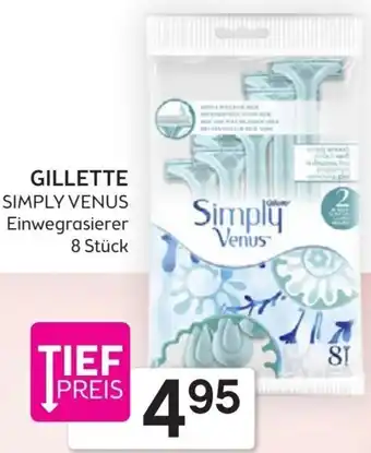 Bipa Gillette Simply Venus Angebot