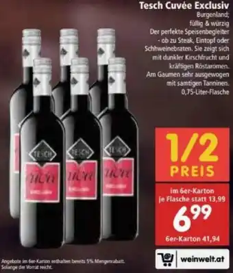 Interspar Tesch Cuvée Exclusiv Angebot