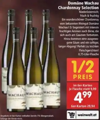 Interspar Domäne Wachau Chardonnay Selection Angebot