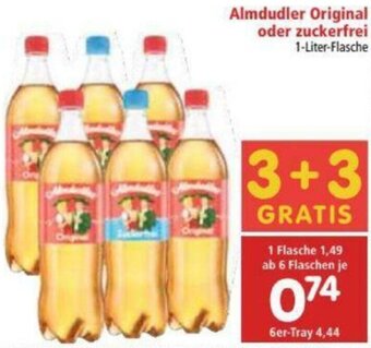 Interspar Almdudler Original Oder Zuckerfrei 1 Liter Angebot