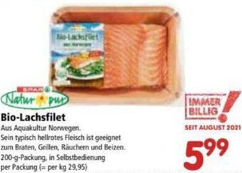 Interspar Bio-Lachsfilet Angebot