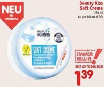 Interspar Beauty Kiss Soft Creme Angebot
