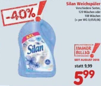 Interspar Silan Weichspüler Angebot