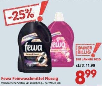 Interspar Fewa Feinwaschmittel Flüssig Angebot