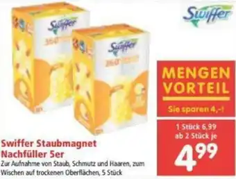 Interspar Swiffer Staubmagnet Nachfüller 5er Angebot