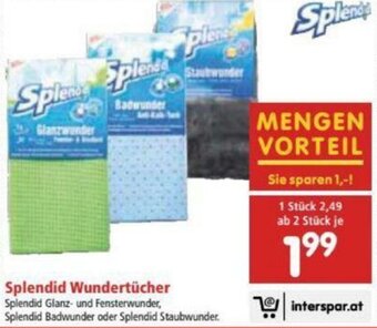 Interspar Splendid Wundertücher Angebot