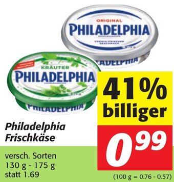 Philadelphia Frischkäse 130-175g