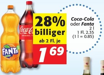 Strasser Markt Coca-Cola Oder Fanta Angebot
