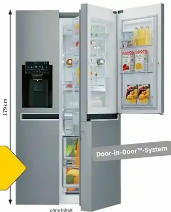 Media Markt Side By Side Kühl-Gefrierkombination GSJ761PZEE Angebot