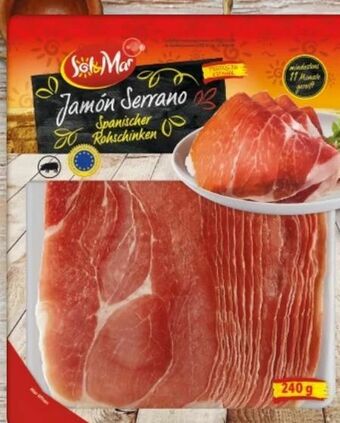 Lidl Jamón Serrano Angebot