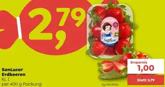 ADEG SanLucar Erdbeeren Angebot