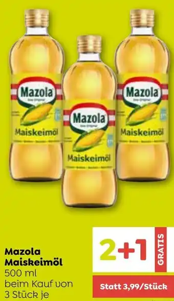 ADEG Mazola Maiskeimöl Angebot
